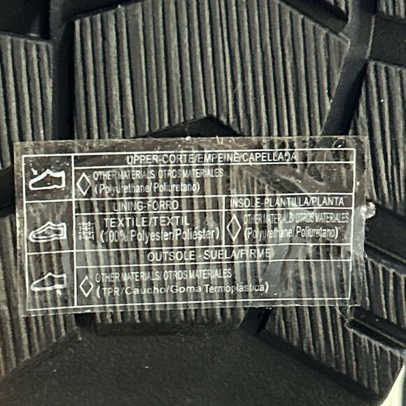 Forever 21 Platform Combat Boots Lace Up White Faux Leather Chunky Women 7 - Picture 7 of 7